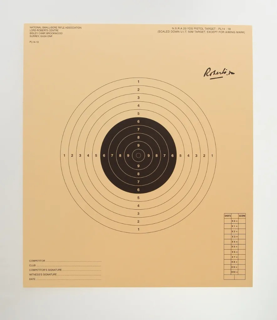 [SSSNSRA030] NSRA PL14-18 (20 Yards Free Pistol Comps)
