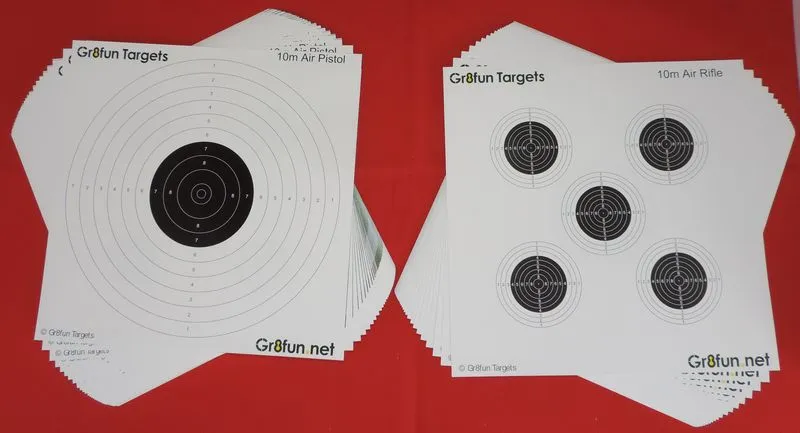 Practice Target ISSF/NSRA 17cm x 17cm - 500 pack