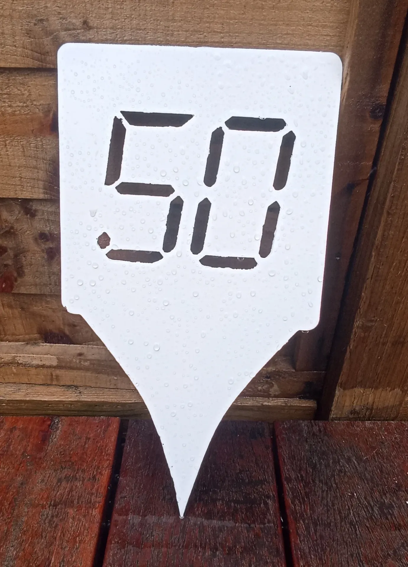 Steel Range Marker 50m