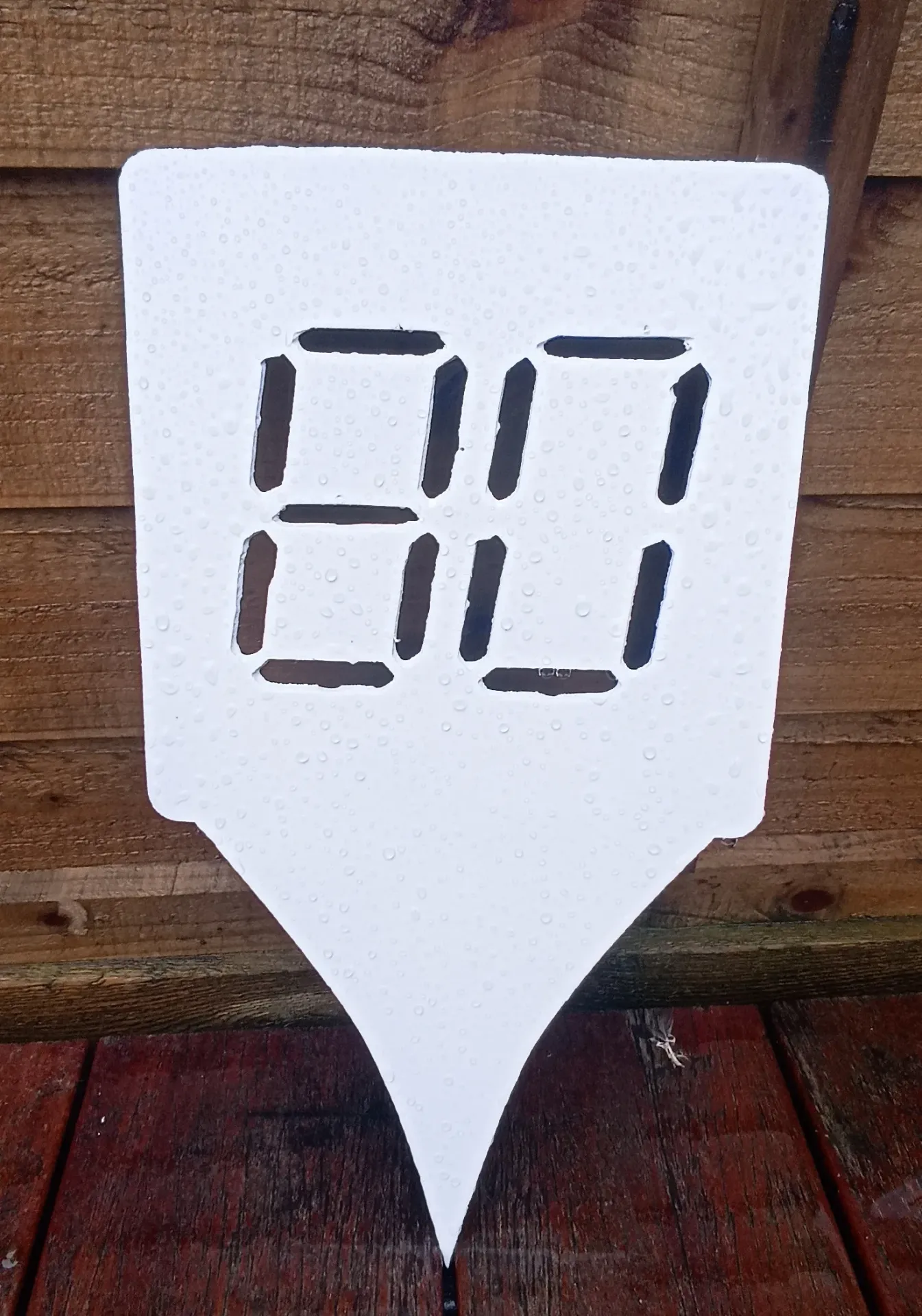 Steel Range Marker 80m