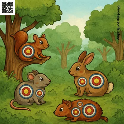 Woodland animals - Paper 17cm x 17cm