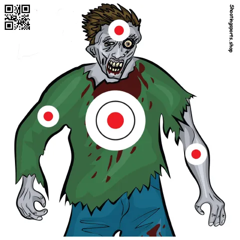 Zombie - Paper 17cm x 17cm